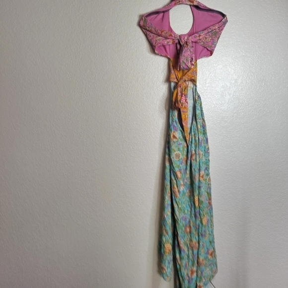 Love the label One Shoulder Midi Dress in Botanical Print sz M - Picture 12 of 12